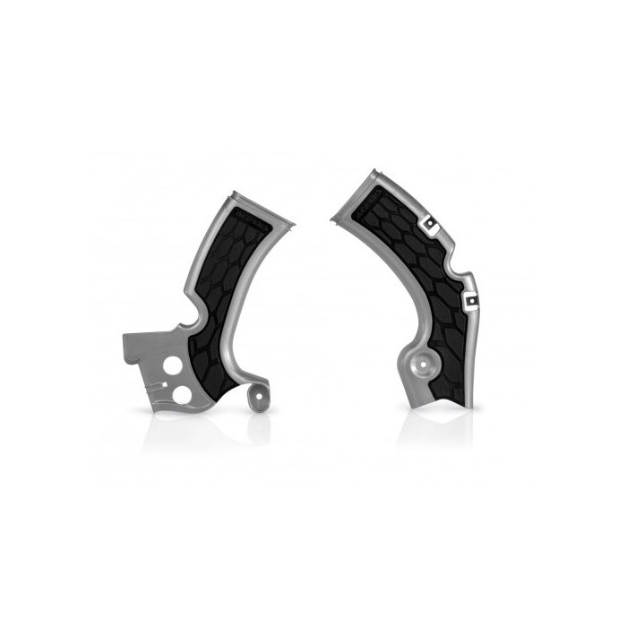 Frame protector Acerbis 0017814 X-GRIP KAWASAKI Gray