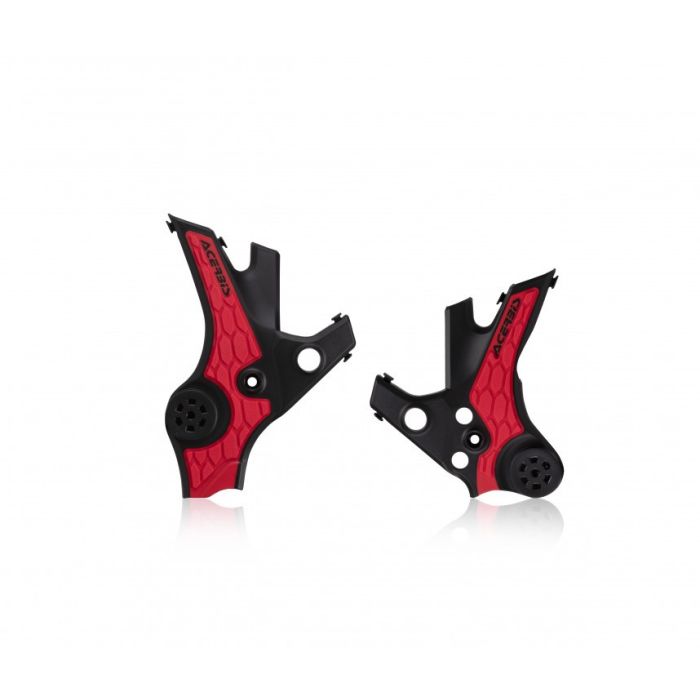 Acerbis X-Grip frame protection specific Honda Africa Twin 1100L Black Red